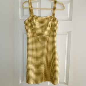 Hollister Yellow Mini Dress 🌼